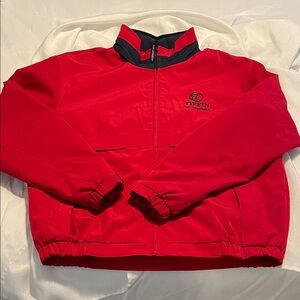 Port Authority Red and Black Women's Jacket